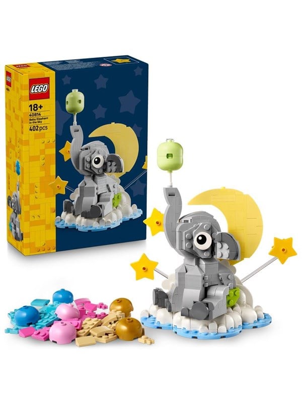 LEGO Icons 40814 Elefantunge på en sky billede