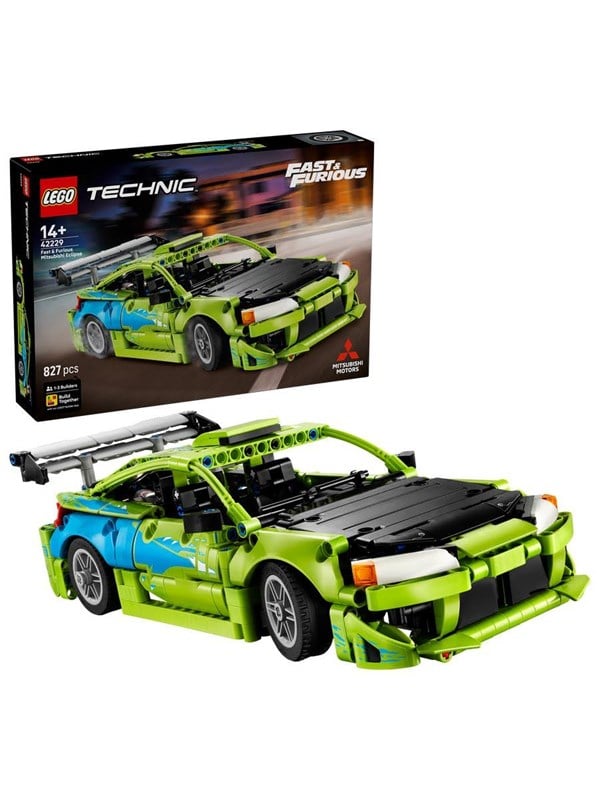 LEGO Technic 42229 Fast and Furious Mitsubishi Eclipse-bil