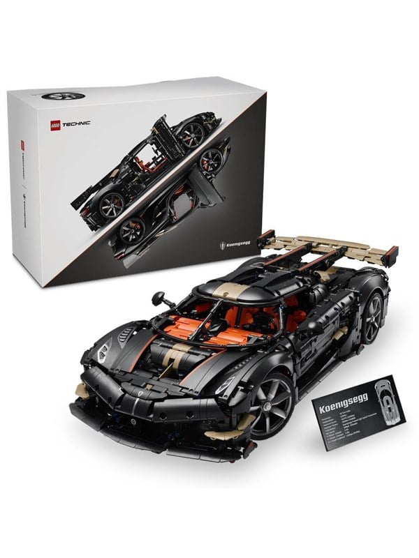 LEGO Technic 42232 Koenigsegg Sadair's Spear-megabil billede