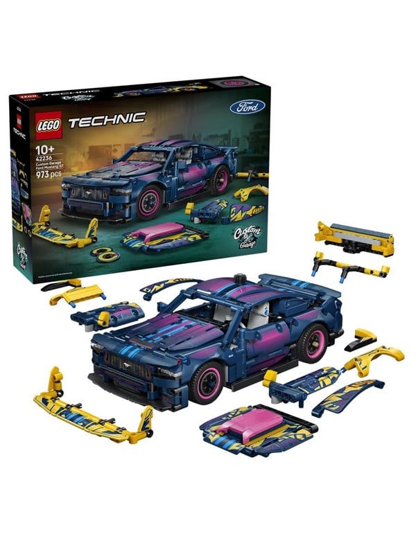 LEGO Technic 42236 Specialdesignet Ford Mustang GT-bil LEGO Technic 42236 Specialdesignet Ford Mustang GT-bil