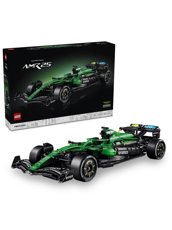 LEGO Technic 42240 Aston Martin Aramco AMR25 F1®-bil LEGO Technic 42240 Aston Martin Aramco AMR25 F1®-bil