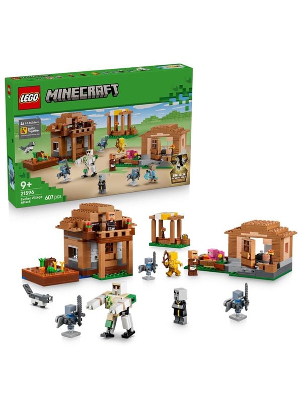 LEGO Minecraft 21596 Troldkarl-landsbyangreb billede