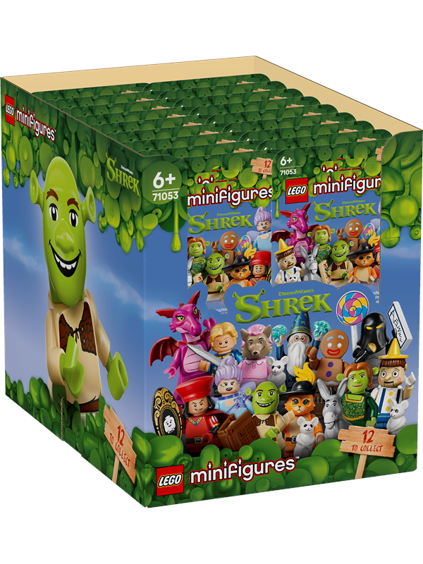 LEGO Minifigures 71053 Minifigures Shrek Series Mystery Box Toy 71053 - 36 pcs. LEGO Minifigures 71053 Minifigures Shrek Series Mystery Box Toy 71053 - 36 pcs.
