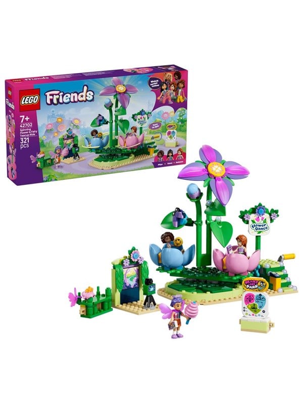 LEGO Friends 42702 Tekop-karrusel med blomster og feer billede