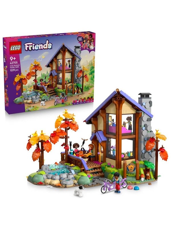LEGO Friends 42705 Hyggelig efterårs-skovhytte billede
