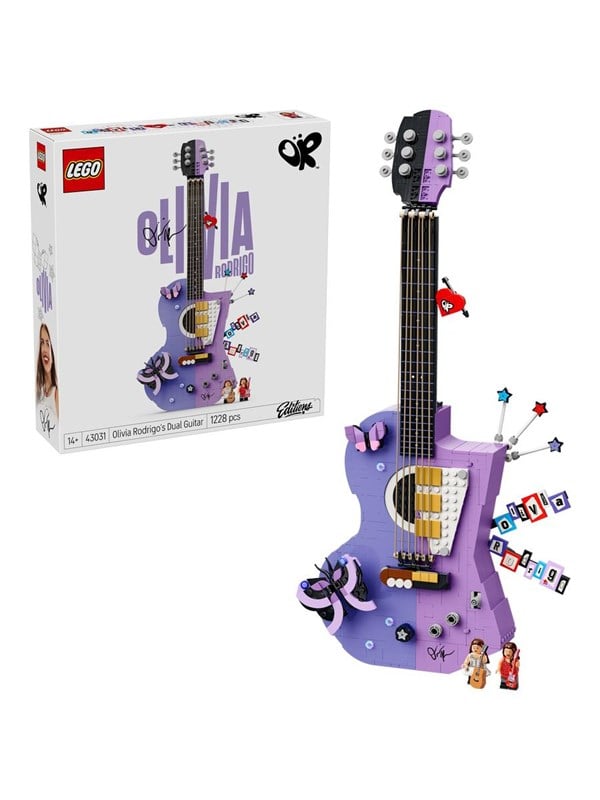 LEGO Editions Music 43031 Olivia Rodrigos dobbeltguitar LEGO Editions Music 43031 Olivia Rodrigos dobbeltguitar