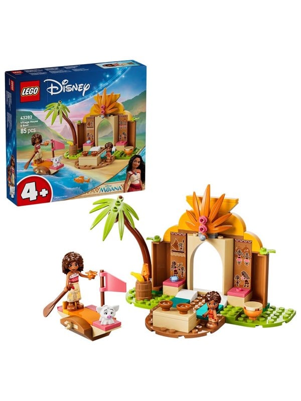 Lego 43282 - Village House & Boat - Disney Princess - Moana
