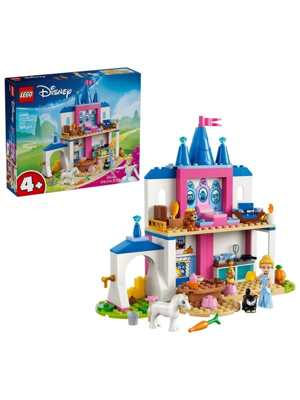 LEGO ® Disney - Askepot-Slot Til Dyrevenner 43283 - 149 Dele