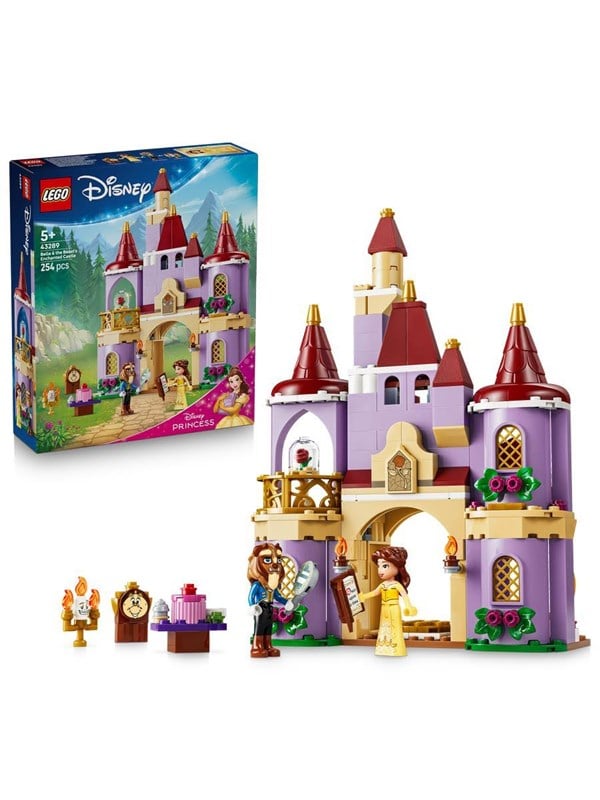 LEGO ® Disney - Belle Og Udyrets Fortryllede Slot 43289 - 254 Del