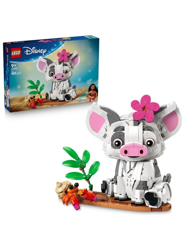 LEGO Disney 43292 Pua - byggesæt til børn 9+ (885 klodser)