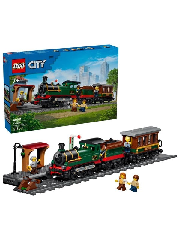 LEGO City 60511 Vintage damptog billede