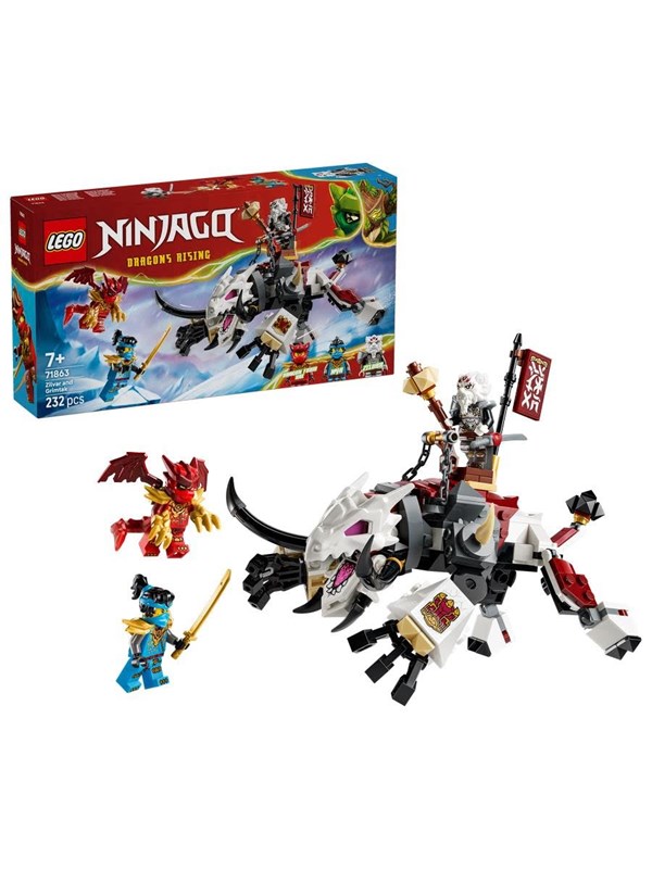 LEGO Ninjago 71863 Zilvar og dragebæstet Grimtak billede