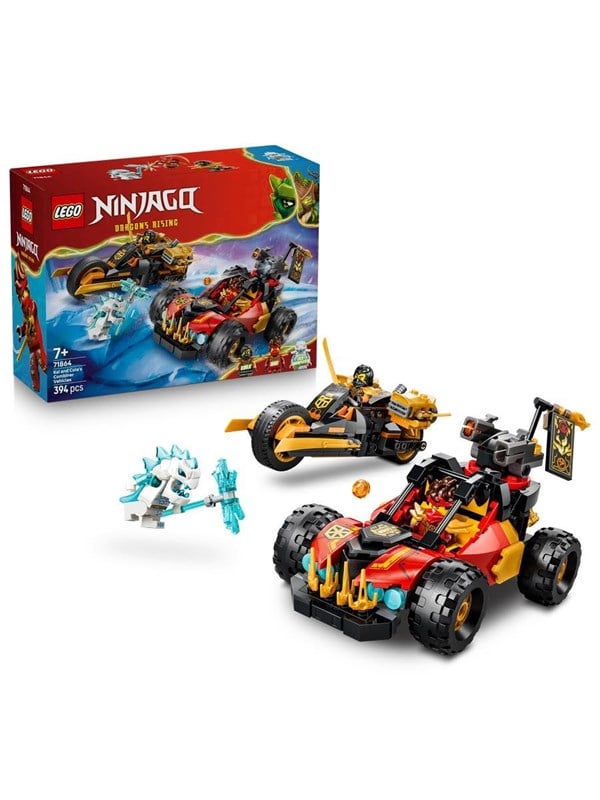 LEGO Ninjago 71864 Kai og Coles kombi-køretøjer billede