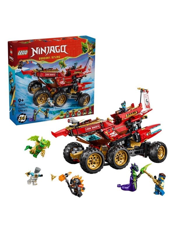 LEGO NINJAGO 71869 Land Bounty - byggesæt til børn 9+
