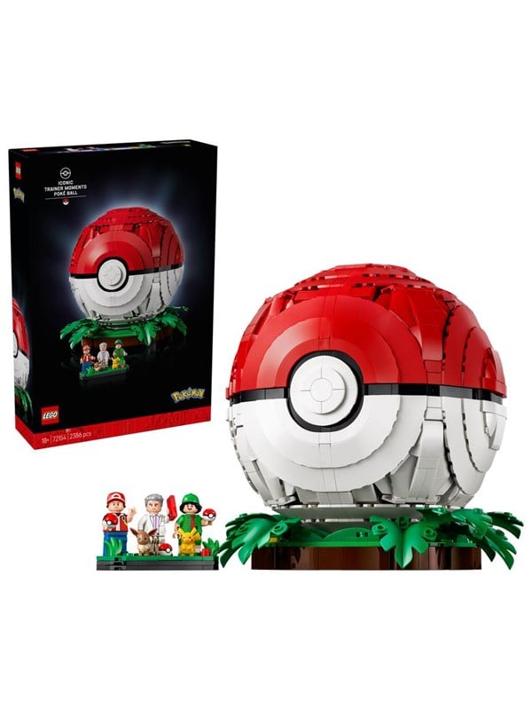 LEGO Pokémon 72154 Ikoniske Træner-øjeblikke: Poké Ball
