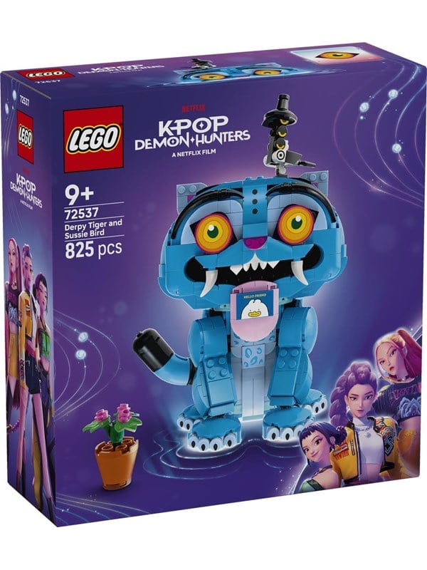 LEGO KPop Demon Hunters 72537 Tigeren Derpy og fuglen Sussie
