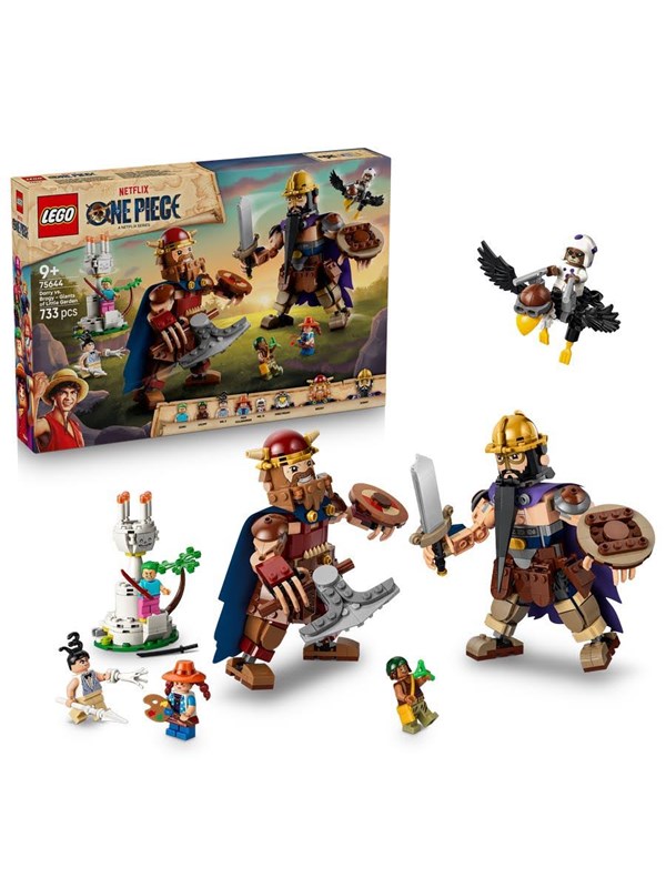 LEGO ONE PIECE 75644 Dorry mod Brogy - giganterne i Little Garden