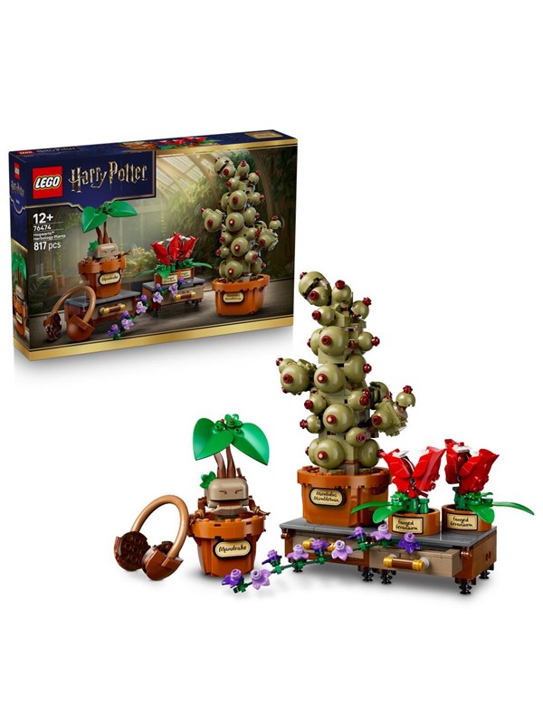 LEGO Harry Potter 76474 Hogwarts™ Botanik-planter billede