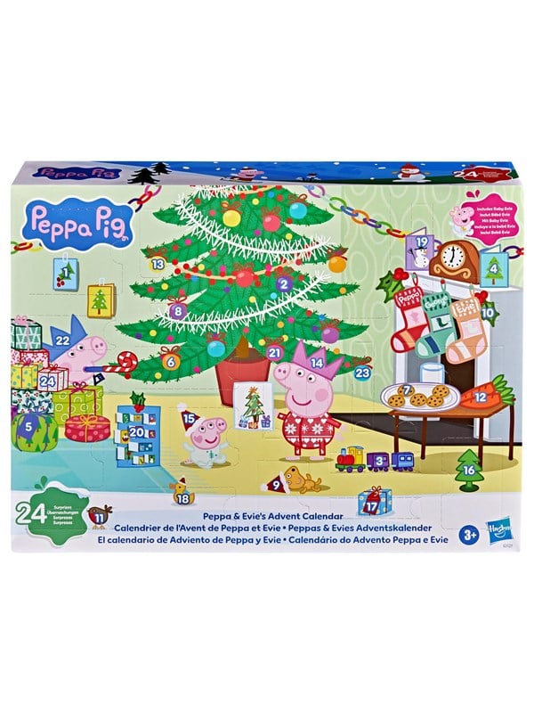Julekalender - Peppa Pig Big Family - 24 Låger
