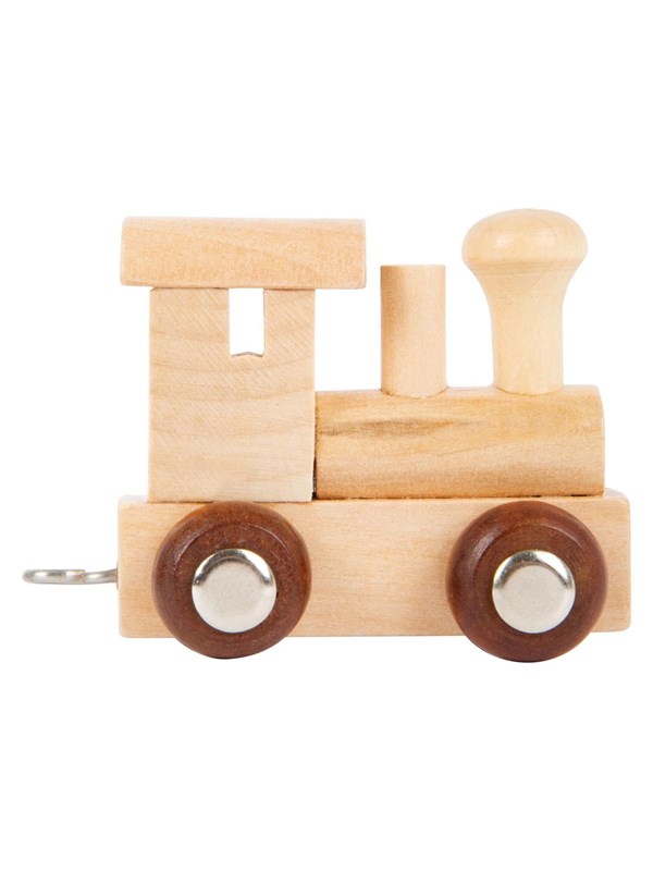 Small Foot - Wooden Letter Train Locomotive - 12 pieces
