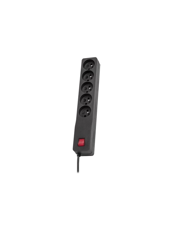 LESTAR ZX 510 - Overspændingsbeskyttelse - AC 220 V - 2300 watt - udgangsstik: 5 - 5 m ledning