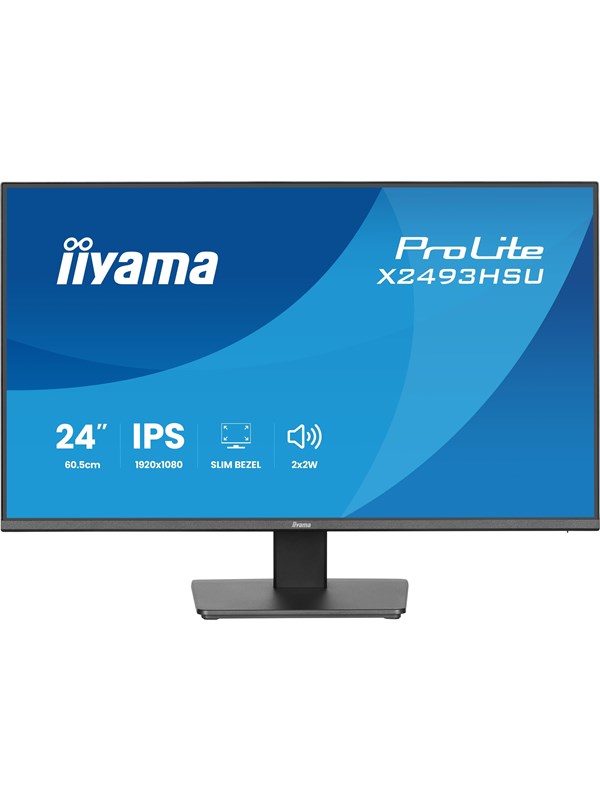 24" iiyama ProLite X2493HSU - 1920x1080 (FHD) - 120Hz - IPS billede