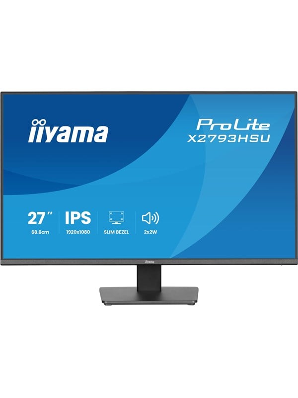 Iiyama X2793HSU-B1 27" IPS 1920 x 1080 (Full HD) HDMI DisplayPort 120Hz