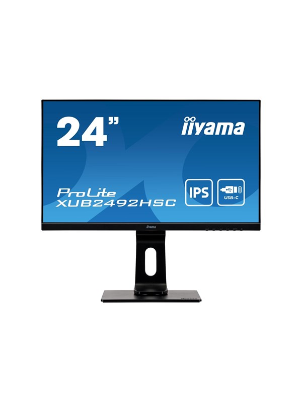 Iiyama ProLite XUB2492HSC 23,8tm LCD - 1920x1080/75Hz - IPS, 4ms