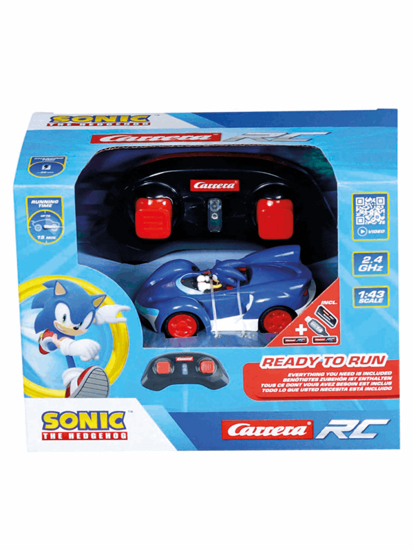 Carrera Team Sonic Racing Mini RC - Sonic 1:43 billede