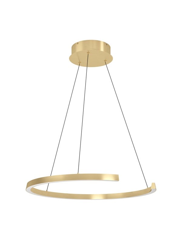 Labonete LED-hængelampe, guld, 80 cm, 1 lyskilde, CCT - Stars of Light - Stue - Moderne - Aluminium - Med én lyskilde