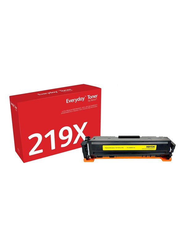 Xerox Everyday Toner Erstatter Hp 219x Gul (w2193x) 2,5k