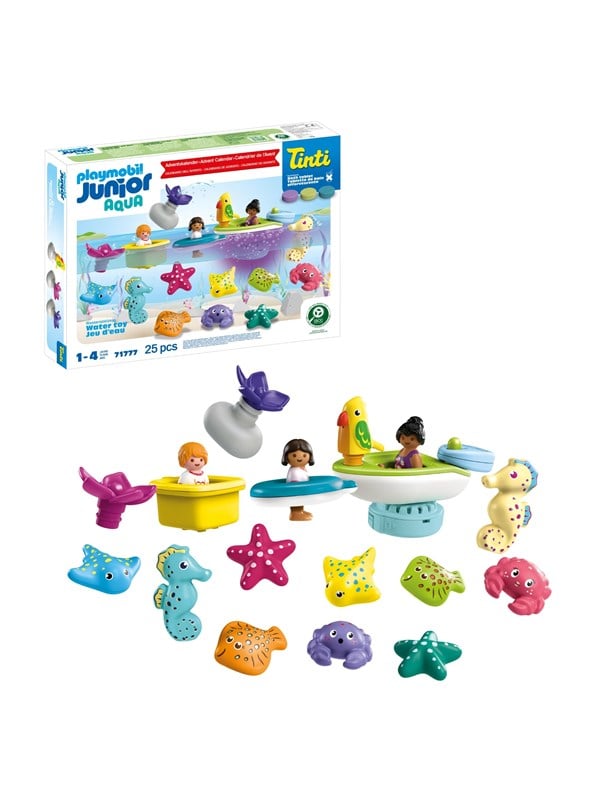 Playmobil 71777 - Junior Aqua Colourful Bath Time - Julekalender - Tinti