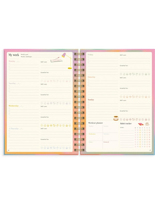 Burde Self Care Planner