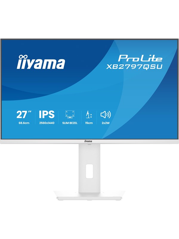 27" iiyama ProLite XB2797QSU - 2560x1440 (QHD) - 75Hz - IPS - 4.5W USB-C billede
