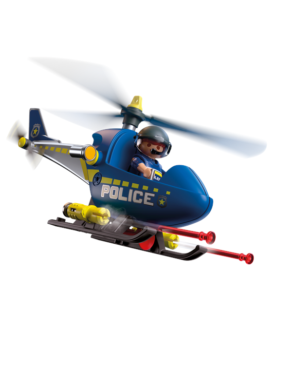 Playmobil City Action - Politihelikopter - Køb til DKK 149 - Spar 26%