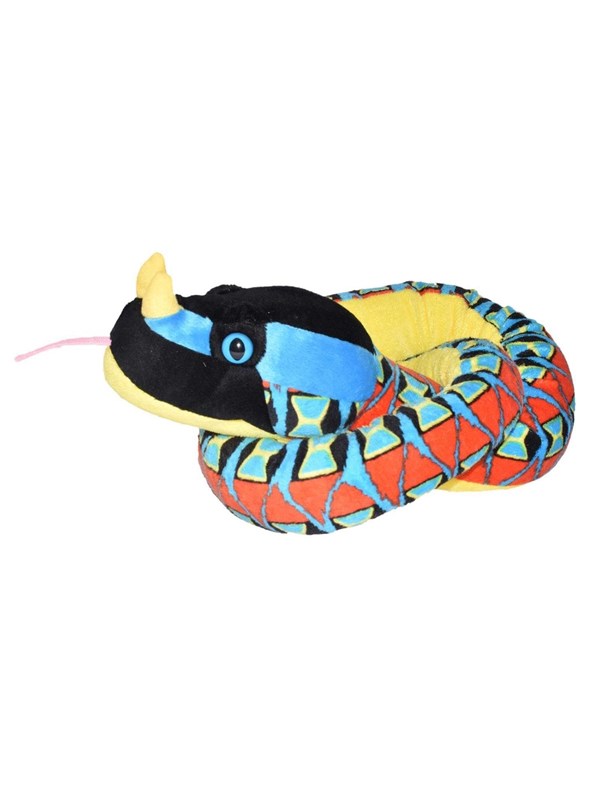 Wild Republic Plush Toy Snakes 137 cm Rhino Viper billede