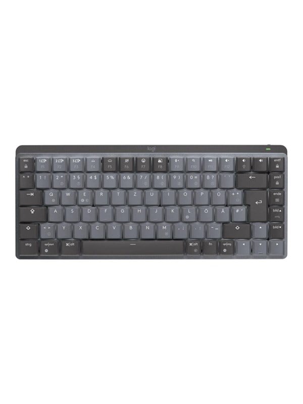 Logitech Master Series MX Mechanical Mini - Tastatur - Schweizisk - Grå