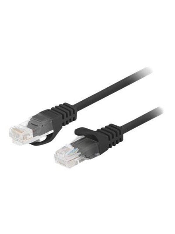 Lanberg CAT 6 Ikke afskærmet parsnoet (UTP) 2m Patchkabel Sort RAL 9004
