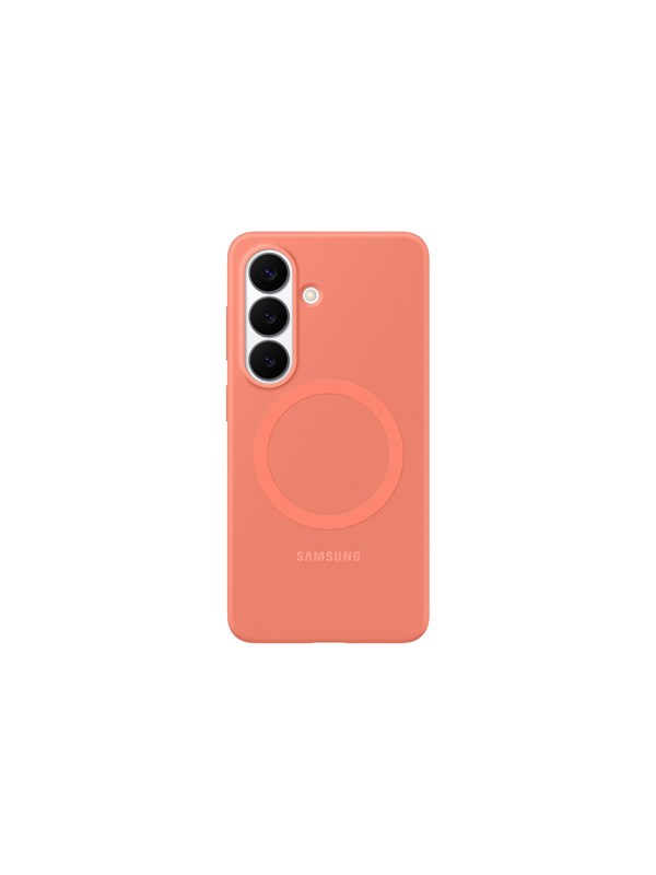 Samsung EF-ES942 - Bagsidecover til mobiltelefon - silicone - koralrød - for Galaxy S26