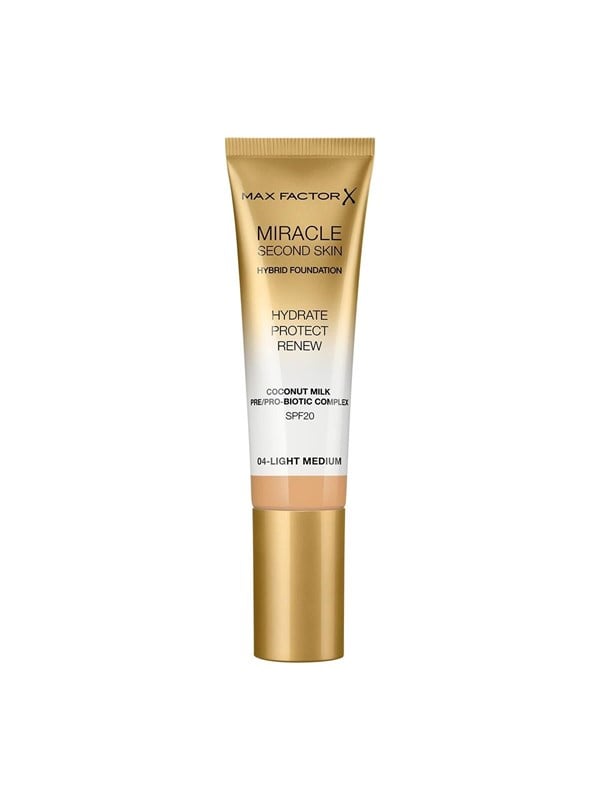 Max Factor Miracle Second Skin Foundation 30â¯ml.- 04 Light Medium