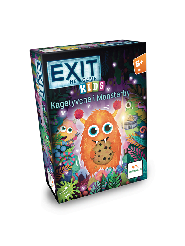 Lautapelit EXIT for Børn - Kagetyvene i Monsterby (DK)