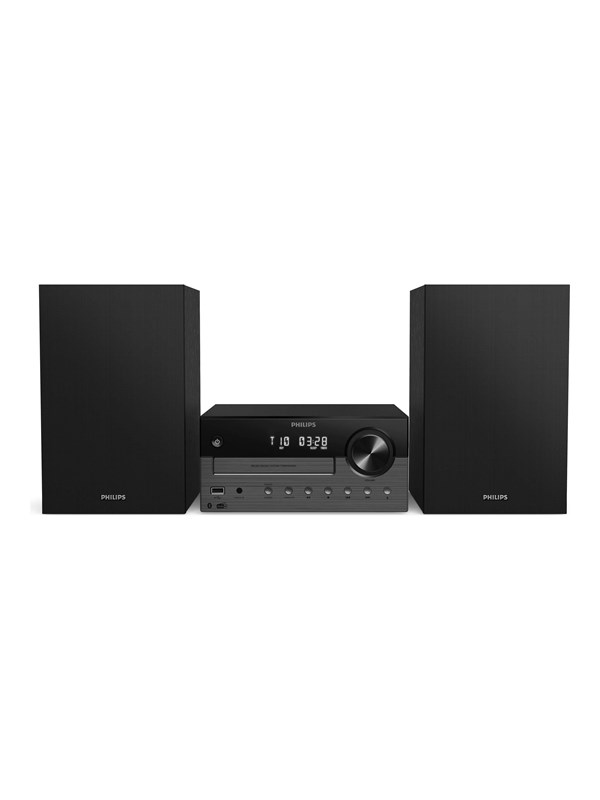 Philips-TAM4505M2 - Mikrosystem - 80 Watt (Total) - mørkegrå