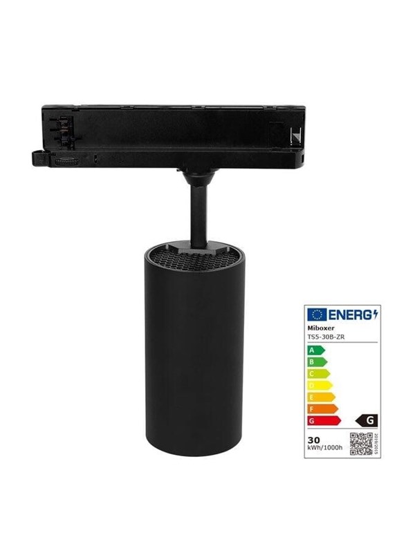 Miboxer Track Spot - 30W - RGB-CCT - 36° - Zigbee 3.0 (TS5-30B-ZR) - Black
