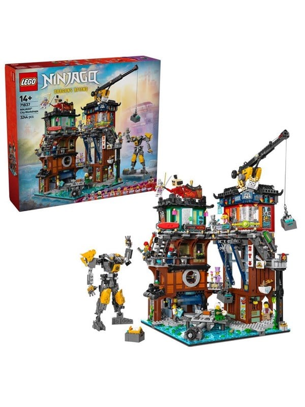 LEGO Ninjago 71837 NINJAGO® Citys værksteder LEGO Ninjago 71837 NINJAGO® Citys værksteder