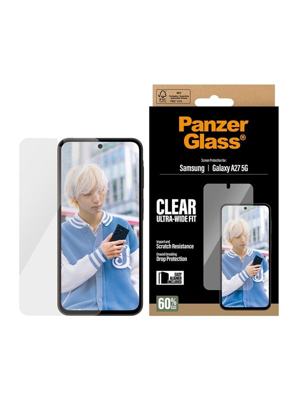 PanzerGlass® Screen Protector Samsung Galaxy New A26 5G Ultra-Wide Fit w. EasyAligner