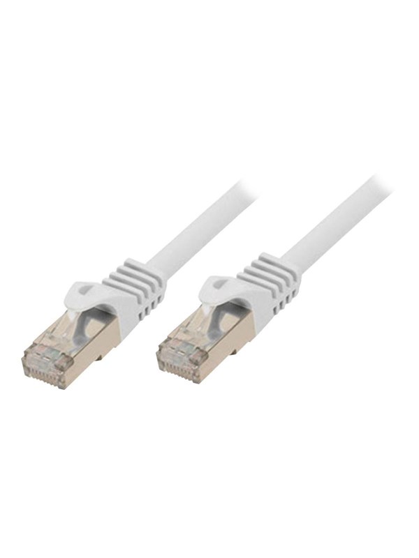 SCONN Shiverpeaks BASIC-S patch cable - 1 m - white - Hvid - 1m