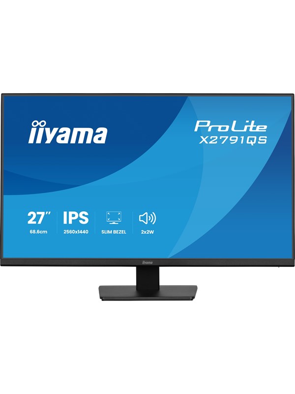 iiyama ProLite X2791QS-B1 27" IPS 2560 x 1440 (2K) HDMI DisplayPort 75Hz