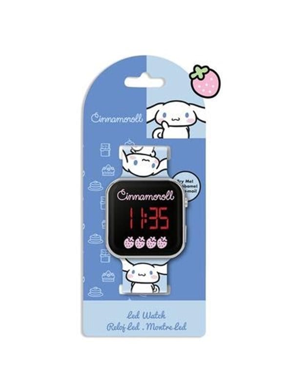 Išmanusis laikrodis KIDS Skaitmeninis Laikrodis Led Skaitmeninis Dziecięcy Dla Dziecka Hello Kitty Cinnamoroll / Cin0001
