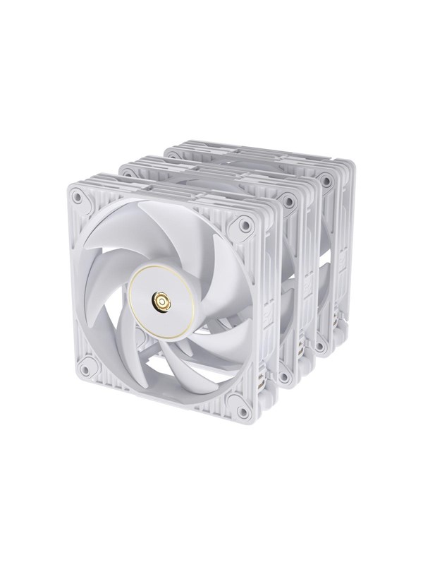 ASUS ProArt PF120 PWM blæsere 120 mm - hvid (3‑pak)