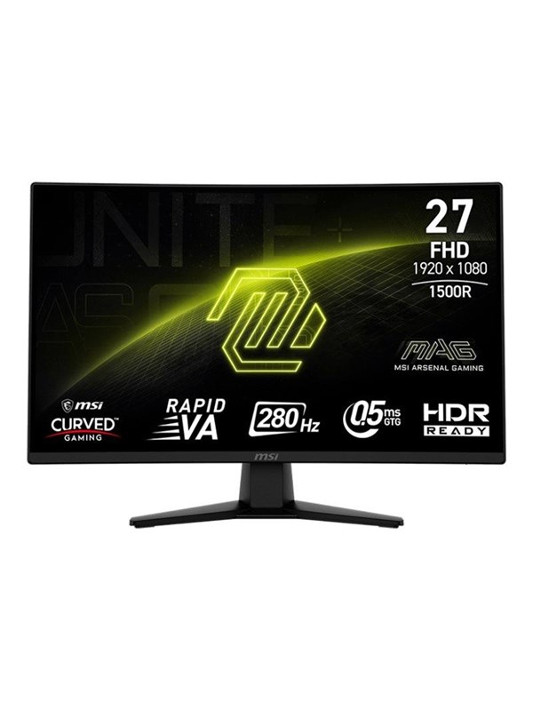 MSI MAG 274CXF 27" Rapid VA 1920 x 1080 (Full HD) HDMI DisplayPort 280Hz